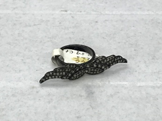 Angel Wings Diamond Ring