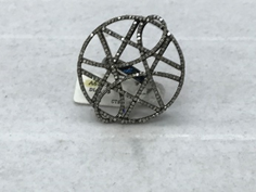 Fancy Circle Diamond Ring
