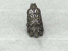 Fancy Flower Shape Diamond Ring