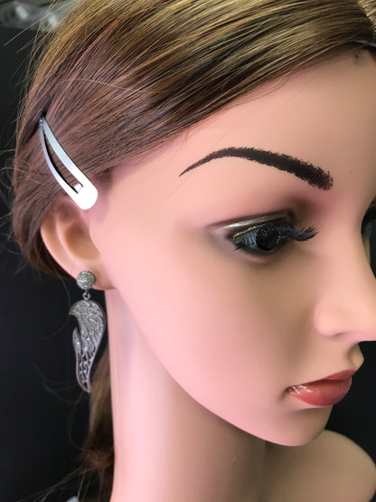 Angel Wings Diamond Earrings,