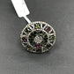 DIAMOND AND MULTI TOURMALINE SILVER RINGS