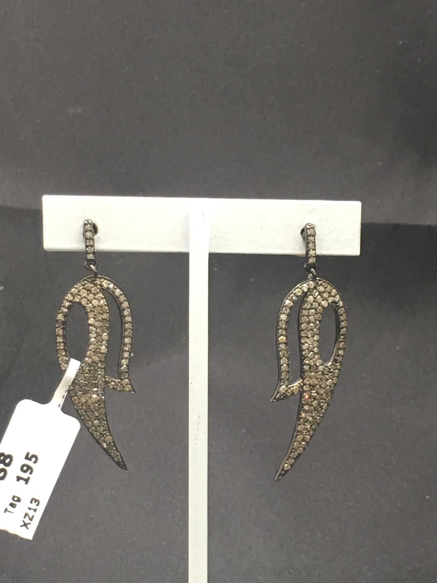 Diamond Earrings,