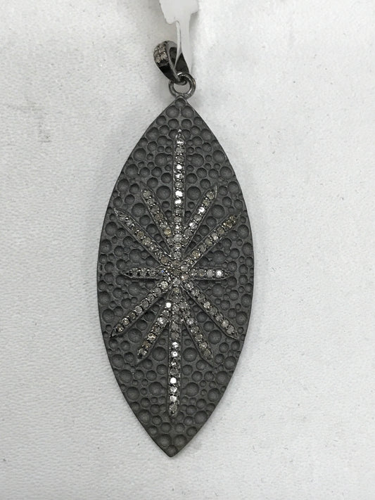 Oval Shape Diamond Pendants & Charms