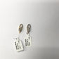 14k Solid Gold Diamond Clasps