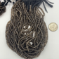 Smoky Quartzs Round Beads Facetted 3-4mm