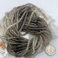 Smoky Qurtz Shade Roundel Beads Facetted 3-4mm