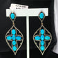 Diamond and Turquoise Earring