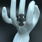Cross White Topaz Ring