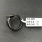 Pave Diamond Ring .925 Oxidized Sterling Silver Diamond Ring, Genuine handmade pave diamond Ring Size Approx 1.08"(4 x 27 MM)