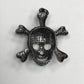 Diamond Charm .925 Oxidized Sterling Silver Diamond Charms, Genuine handmade pave diamond Charm Size Approx 1.28"(32 x 29 MM)