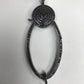 SILVER STONE CLASPS