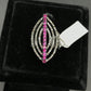 DESIGNER DIAMOND AND RUBY RING