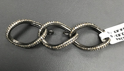 Chain Link Sterling Silver Connector