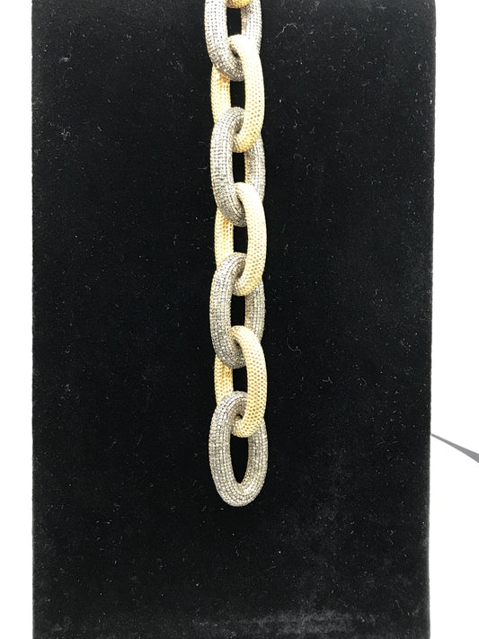 Chain Link Diamond Bracelet