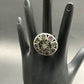 DIAMOND AND MULTI TOURMALINE SILVER RINGS