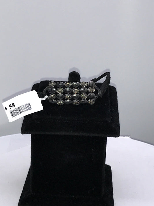 Rectangle Shape Pave Diamond Connector, Bracelet Connector
