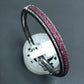 Diamond and Ruby Designer Bangles