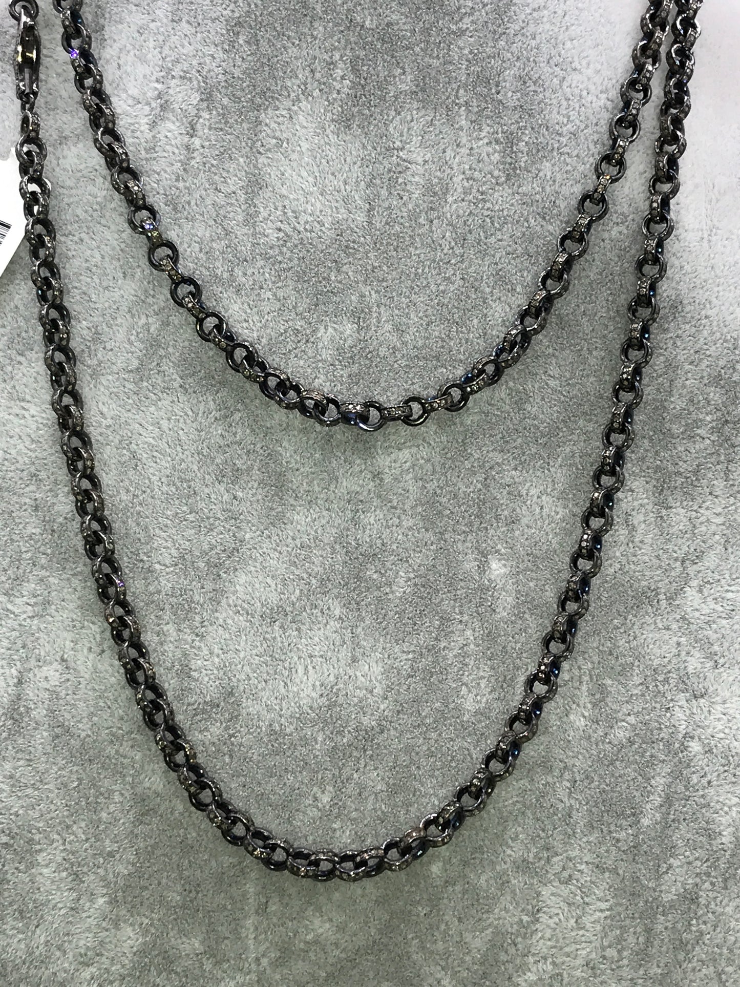 Link Chain Diamond Necklace