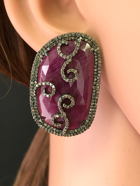 Diamond Earrings,
