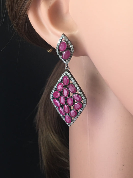 Diamond Earrings,