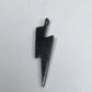 Pave Diamond Pendant, Pave Lighting Bolt Pendant,Diamond Lighting Bolt Charm,0.90''(8 x 22 mm)