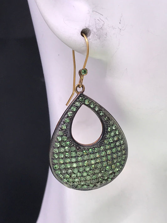 Tsvorite Earrings,