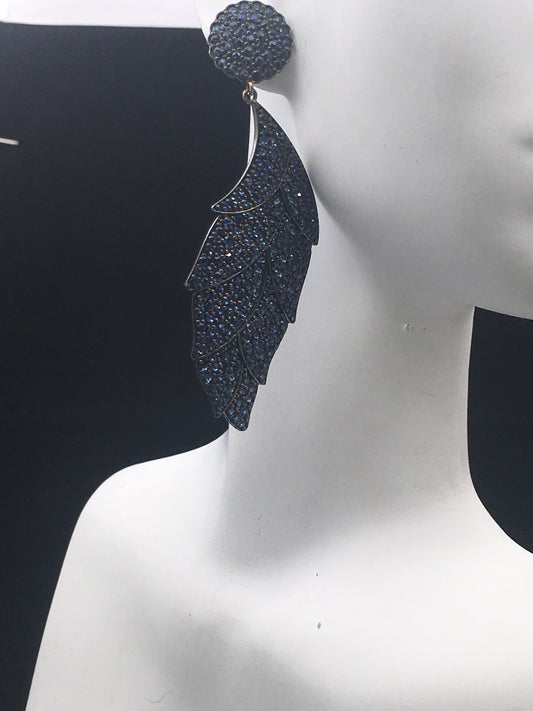 Blue Sapphire Earrings