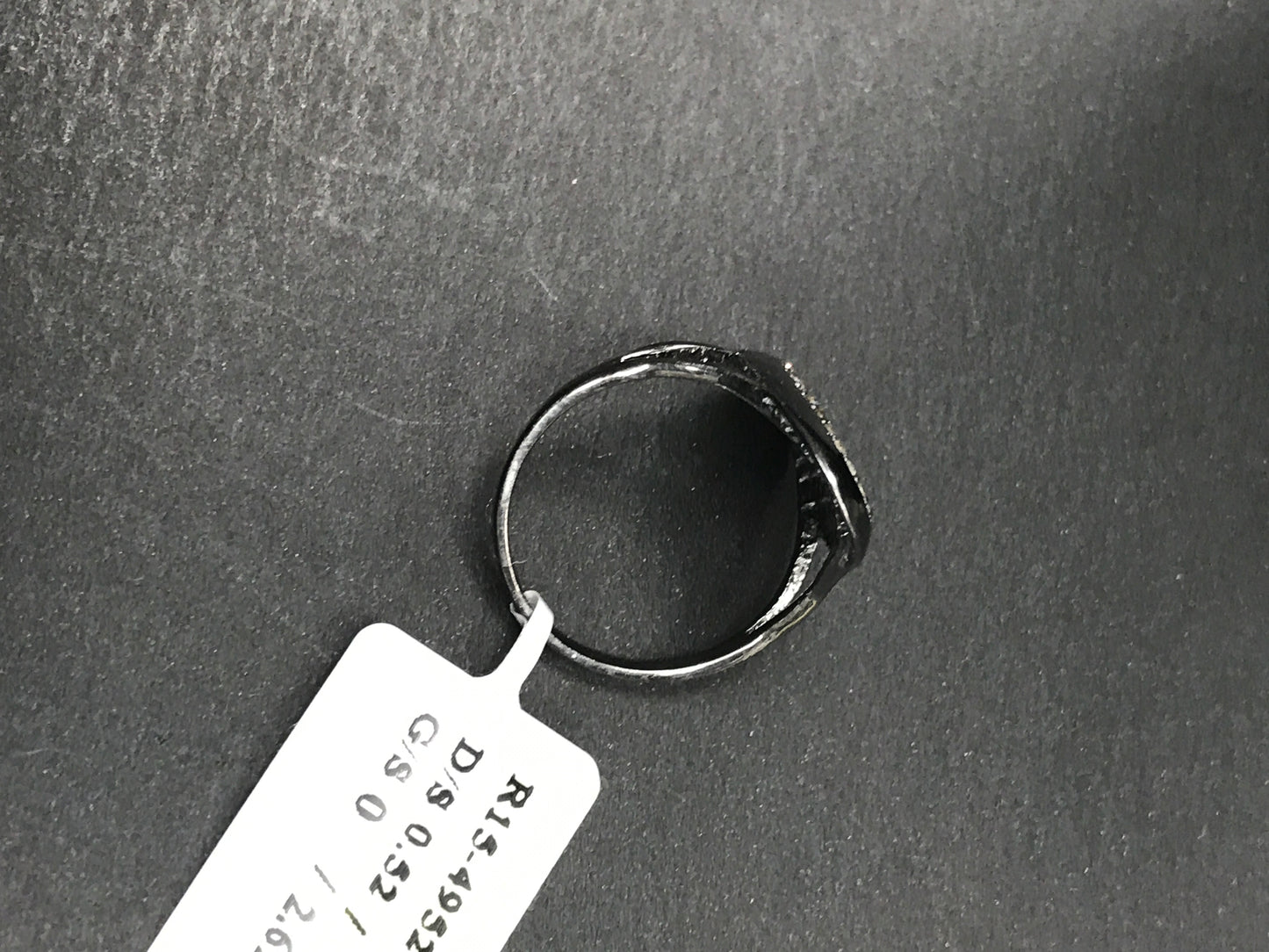 Oval Shape Silver Pave Diamond Ring .925 Oxidized Sterling Silver Diamond Ring, Genuine handmade pave diamond Ring