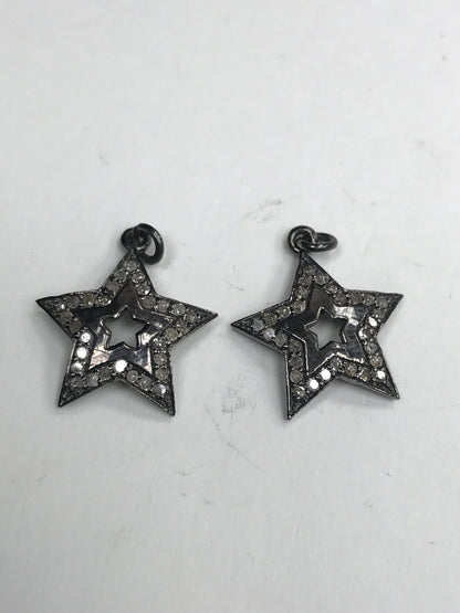 Stars Diamond Charm