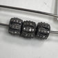 DONUT SHAPE PAVE DIAMOND BEADS