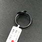 Diamond and Silver Black Rhodium Finish Ring