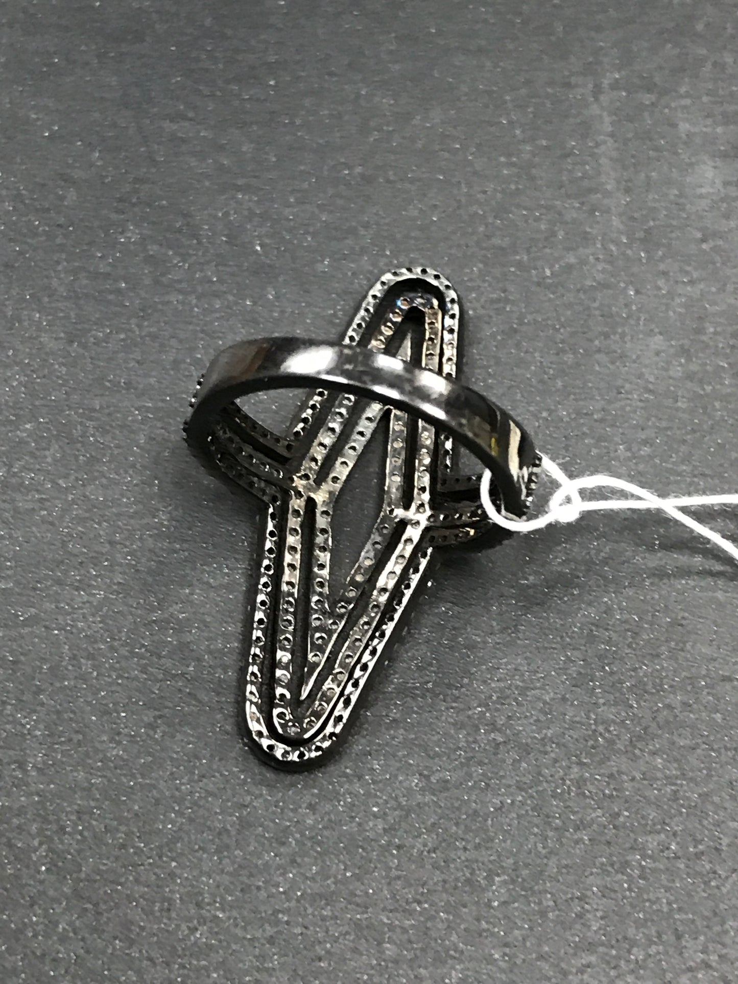 Rhombus Shape Diamond Ring