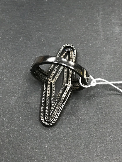 Rhombus Shape Diamond Ring
