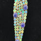 Opal and Tanzanite Designer Bracelet with Diamonds