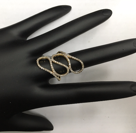 14k Solid Gold Diamond Rings