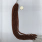 Hessonite Roundel Beads Facetted 3-4mm