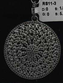 Round Fancy Designer Pendant