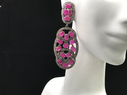 Diamond Earrings,