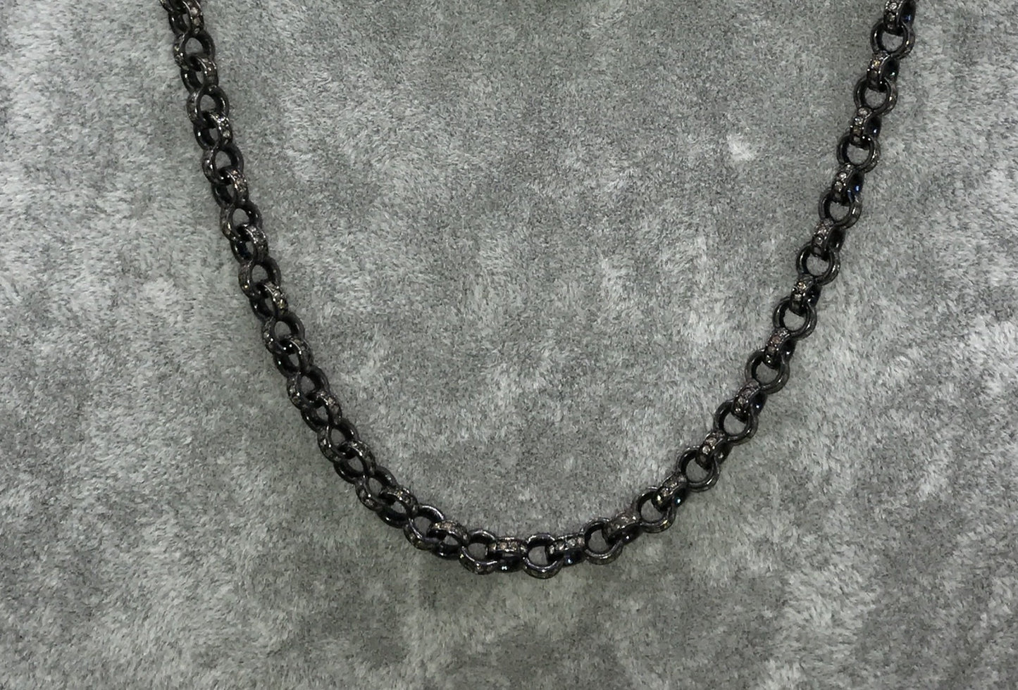 Link Chain Diamond Necklace