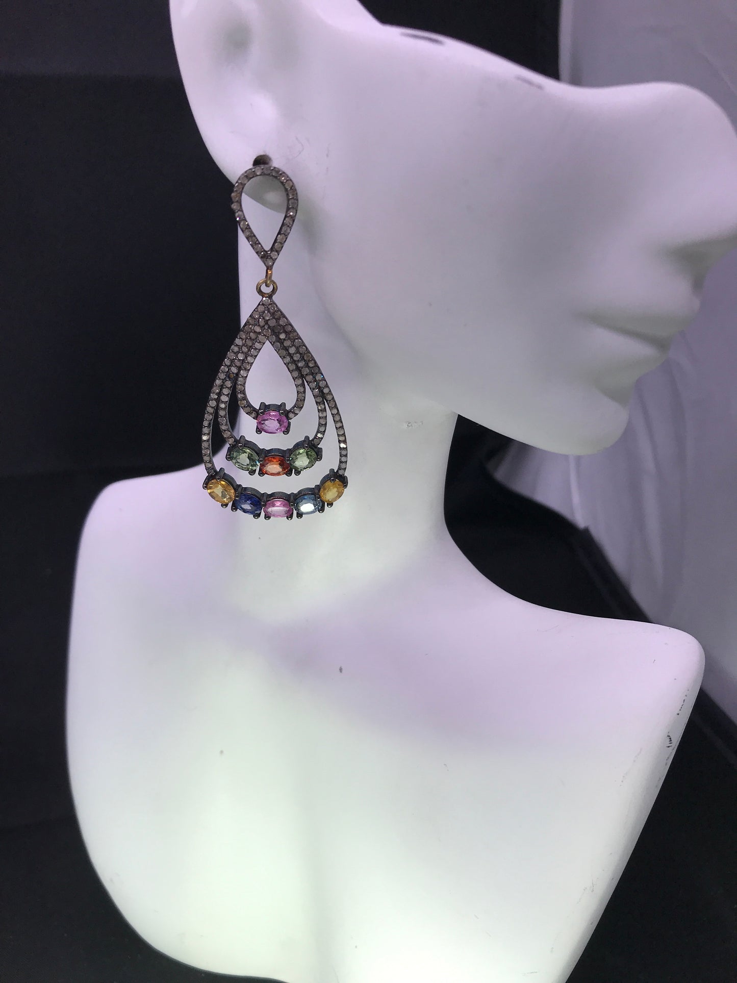 Diamond Earrings,