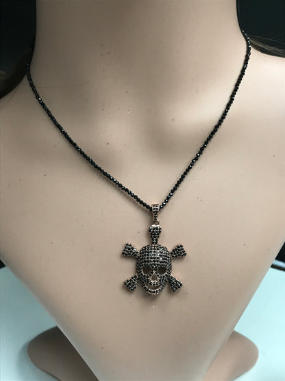 Black Spinel Charm
