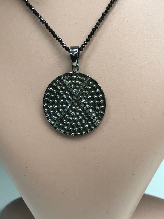 Circular Shape Diamond Pendants & Charms