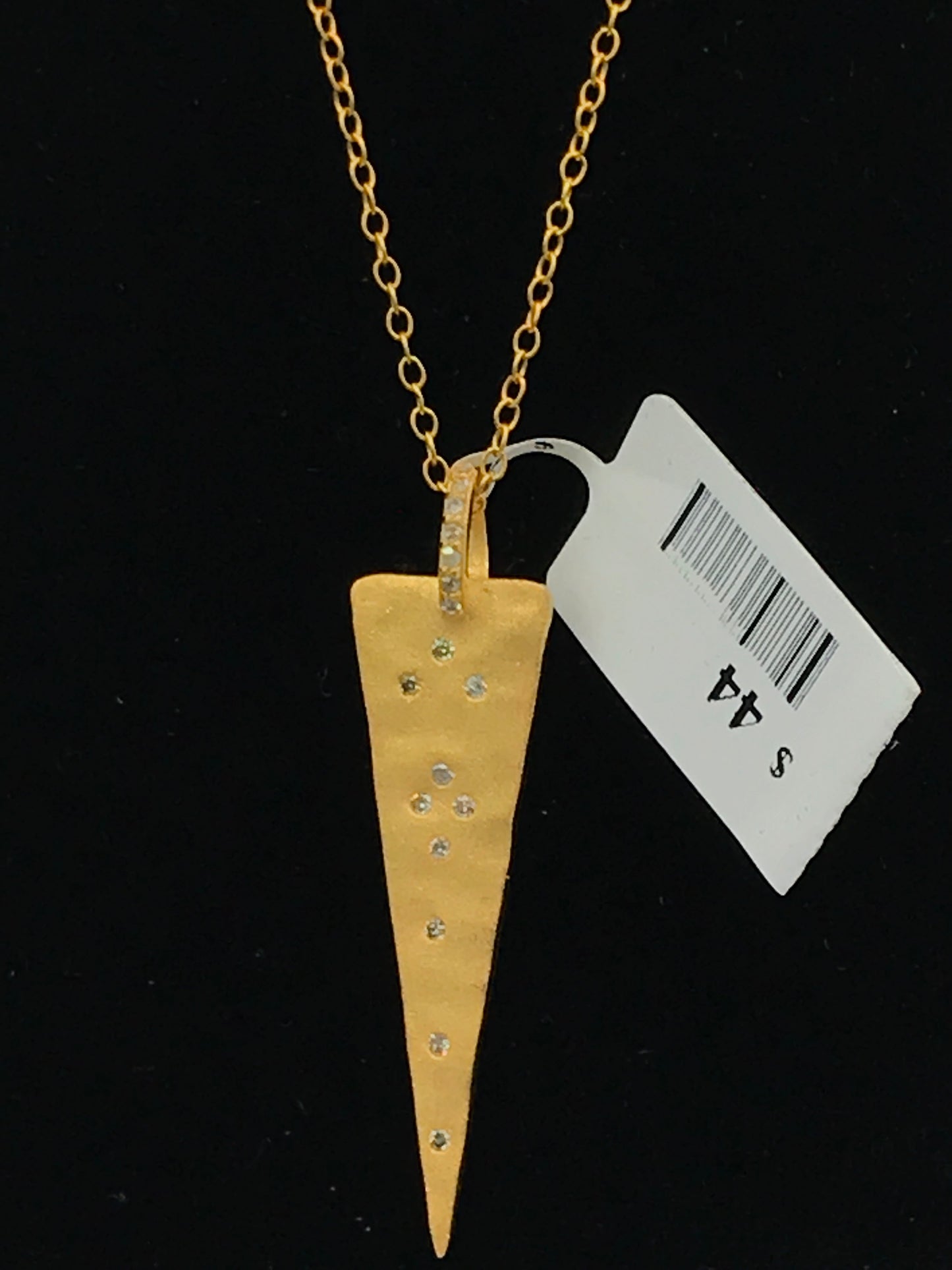 Triangle Diamond Pendant