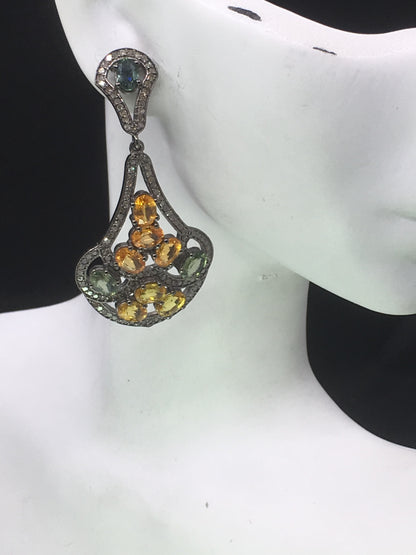 Diamond Earrings,