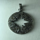 Circle (Hollow Star Shape) Diamond Pendants & Charms