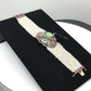 OPAL DIAMOND BRACELET WITH WOVEN PEARL