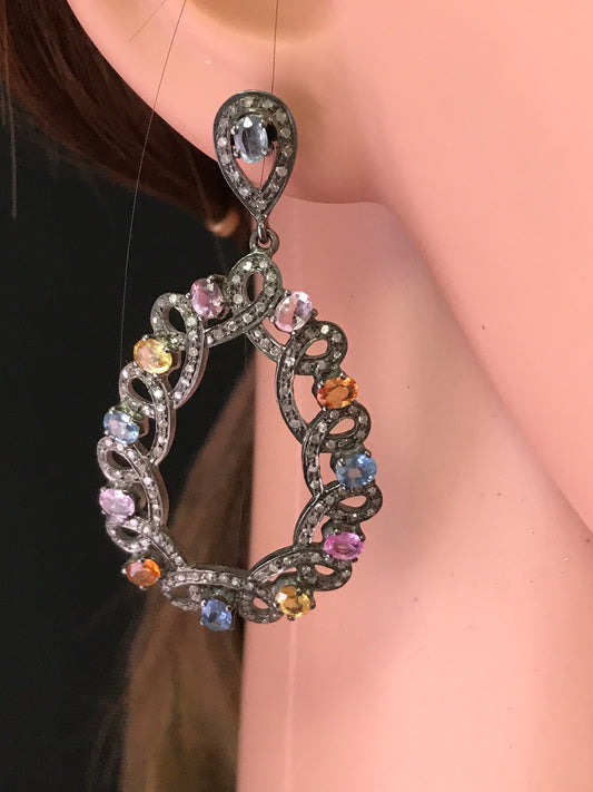 Diamond Earrings,