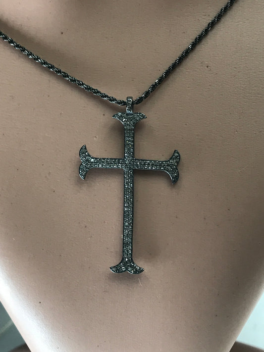 Cross Diamond Charm