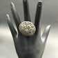 DIAMOND AND MULTI TOURMALINE RINGS