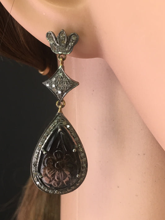 Diamond Earrings,